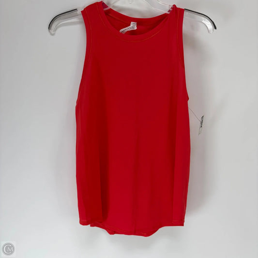 Athletic Tank Top By Lululemon In Red, Size: 8