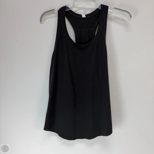 Athletic Tank Top By Lululemon In Black, Size: 8