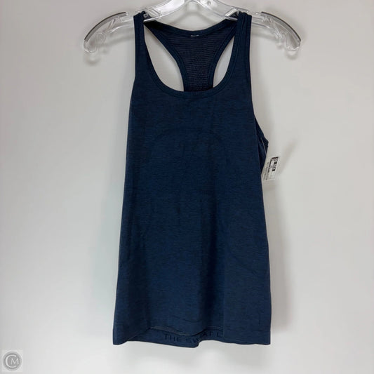 Athletic Tank Top By Lululemon In Blue, Size: 8