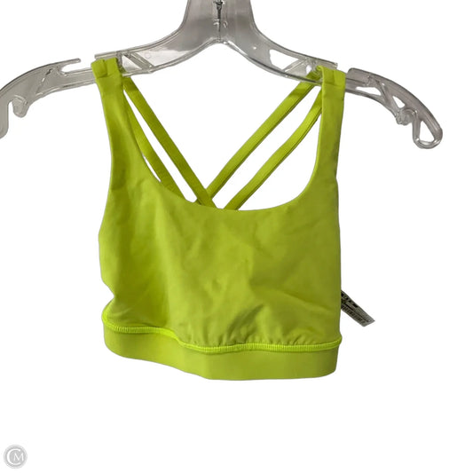 Athletic Bra By Lululemon In Green, Size: 2