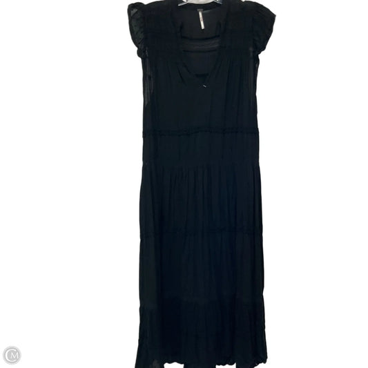 Dress Casual Maxi By Free People In Black, Size: Xs