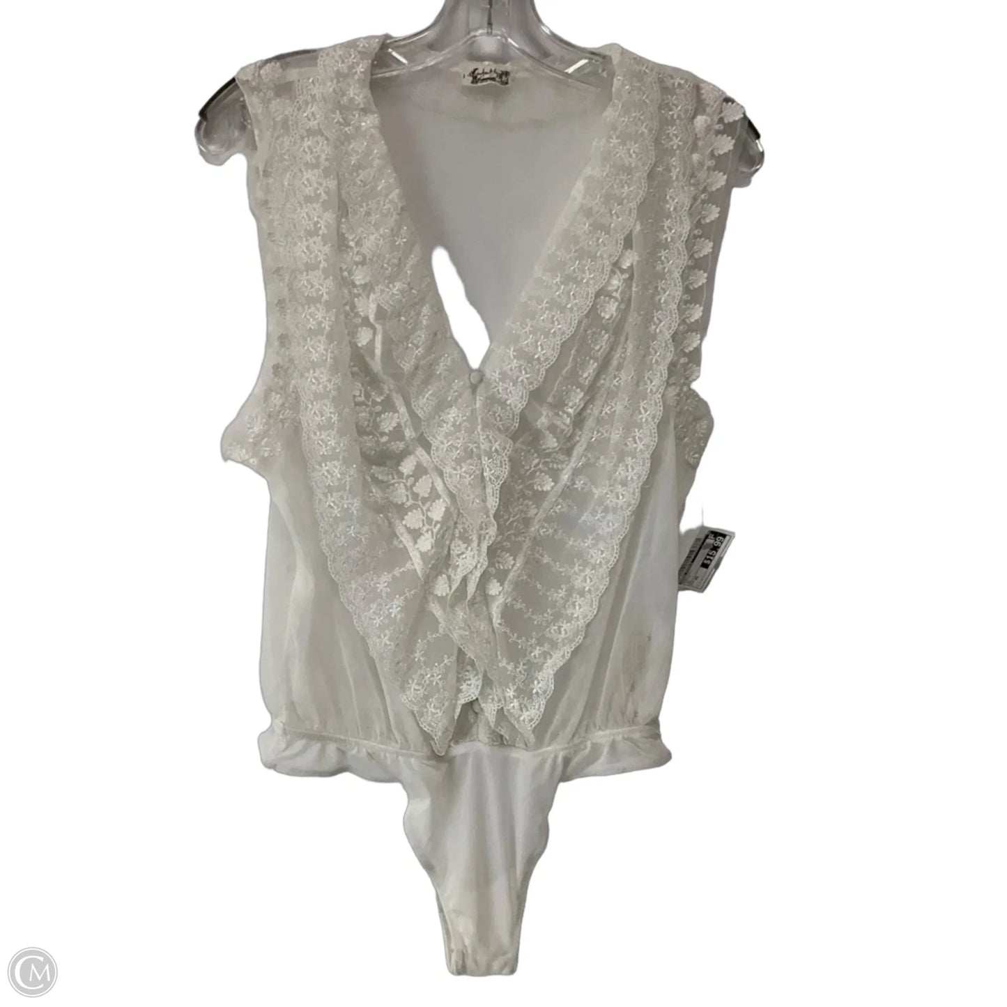 Bodysuit By Free People In White, Size: Xs