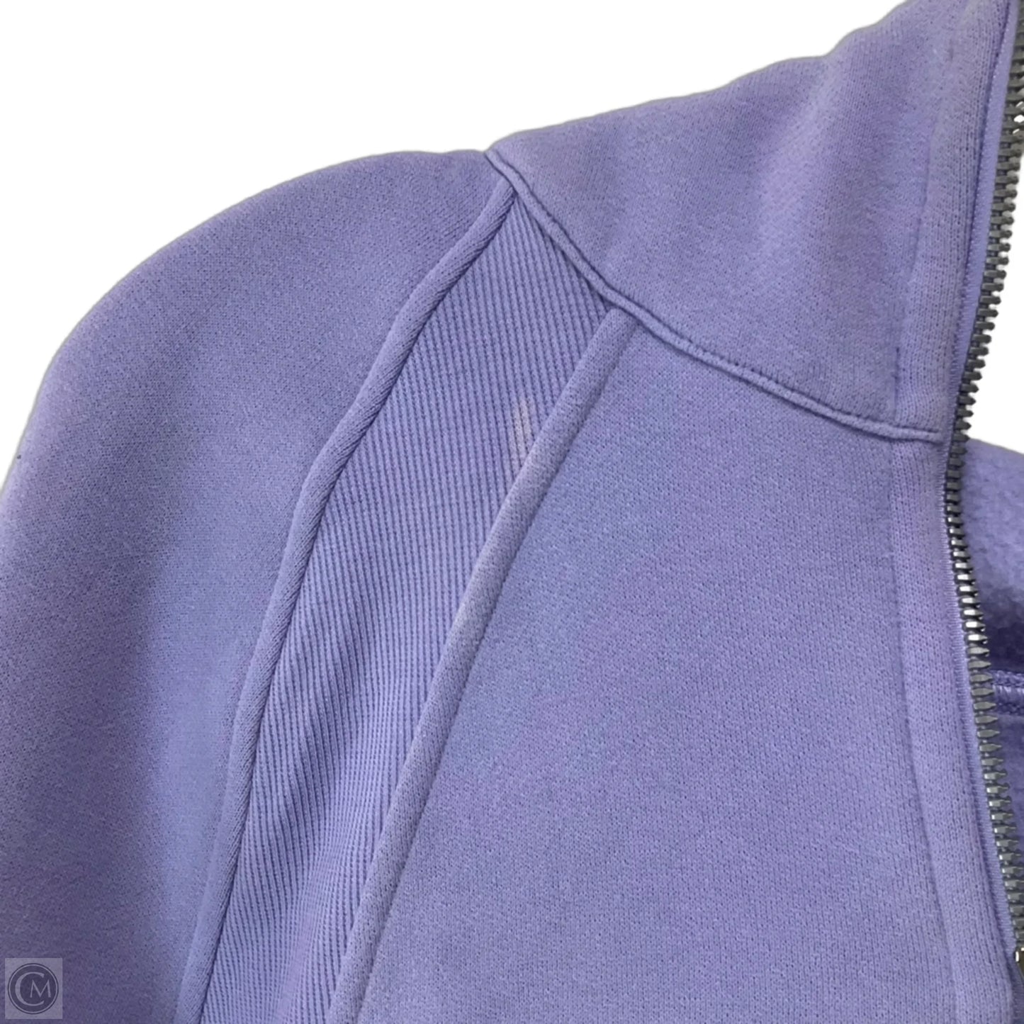 Athletic Sweatshirt Hoodie By Lululemon In Purple, Size: Xs