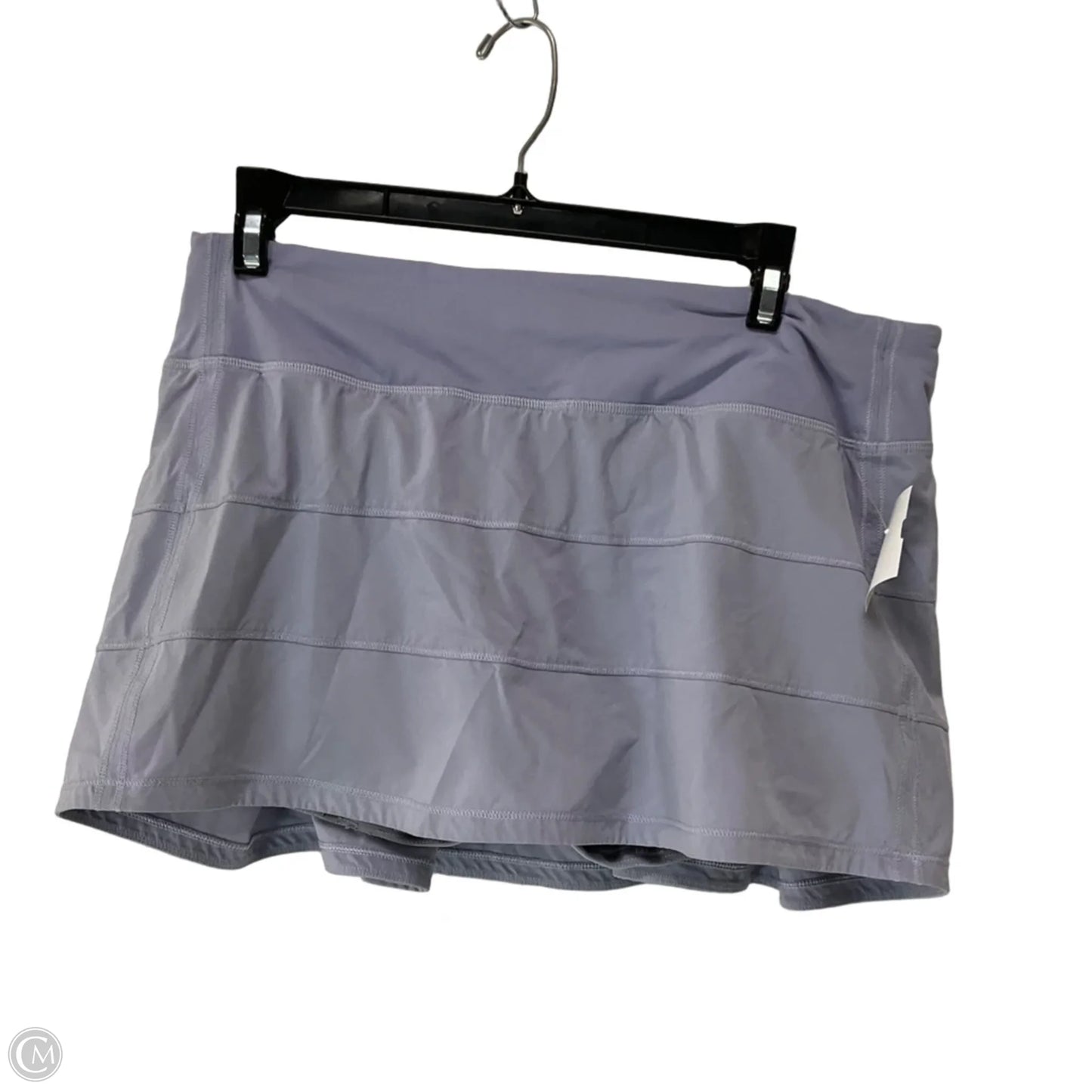 Athletic Skirt By Lululemon In Blue, Size: 8
