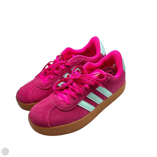 Shoes Sneakers By Adidas In Blue & Pink, Size: 7