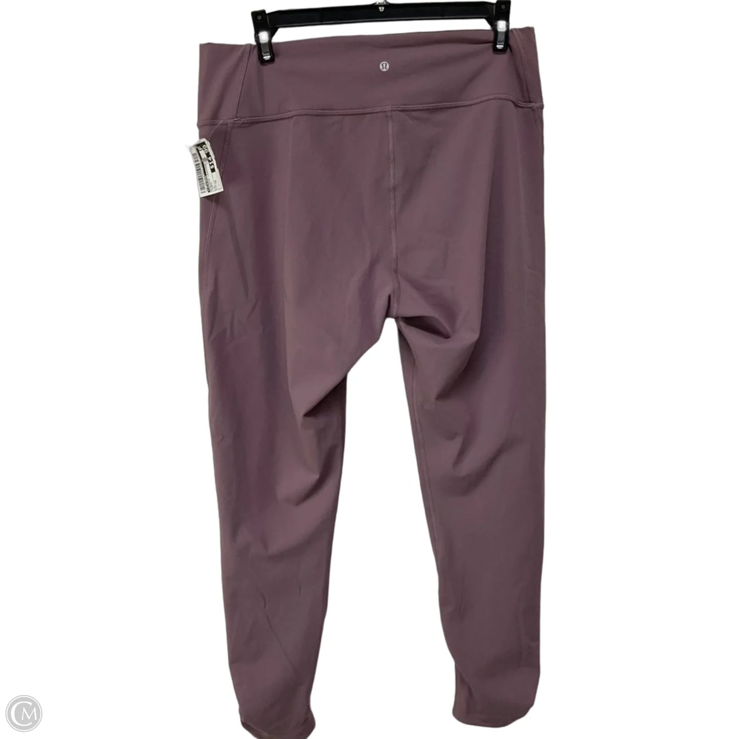 Athletic Leggings By Lululemon In Purple, Size: 12