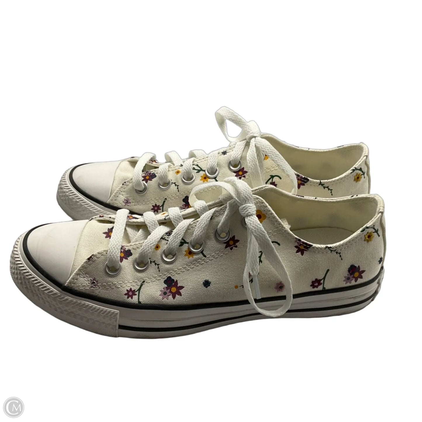 Shoes Sneakers By Converse In Floral Print, Size: 8.5