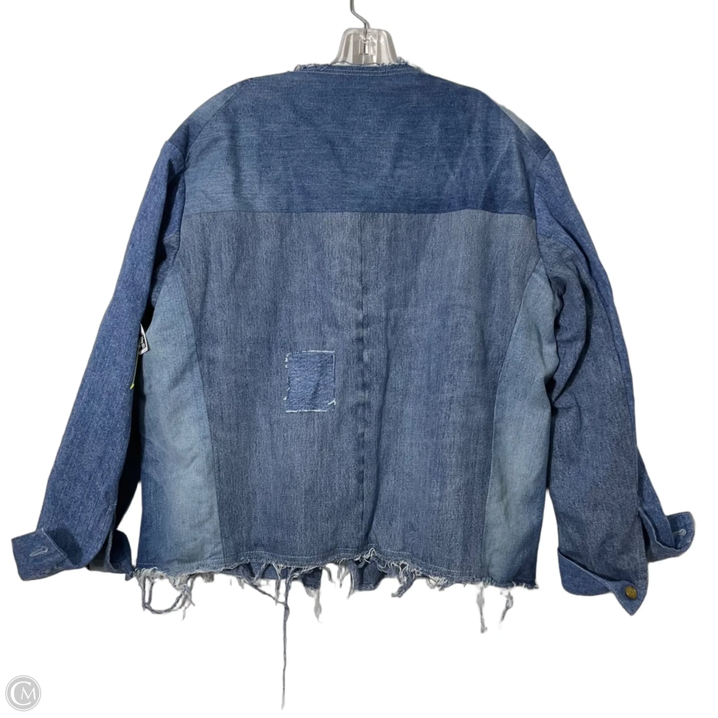 Jacket Denim By B Sides Blue Jeans In Blue Denim, Size: M