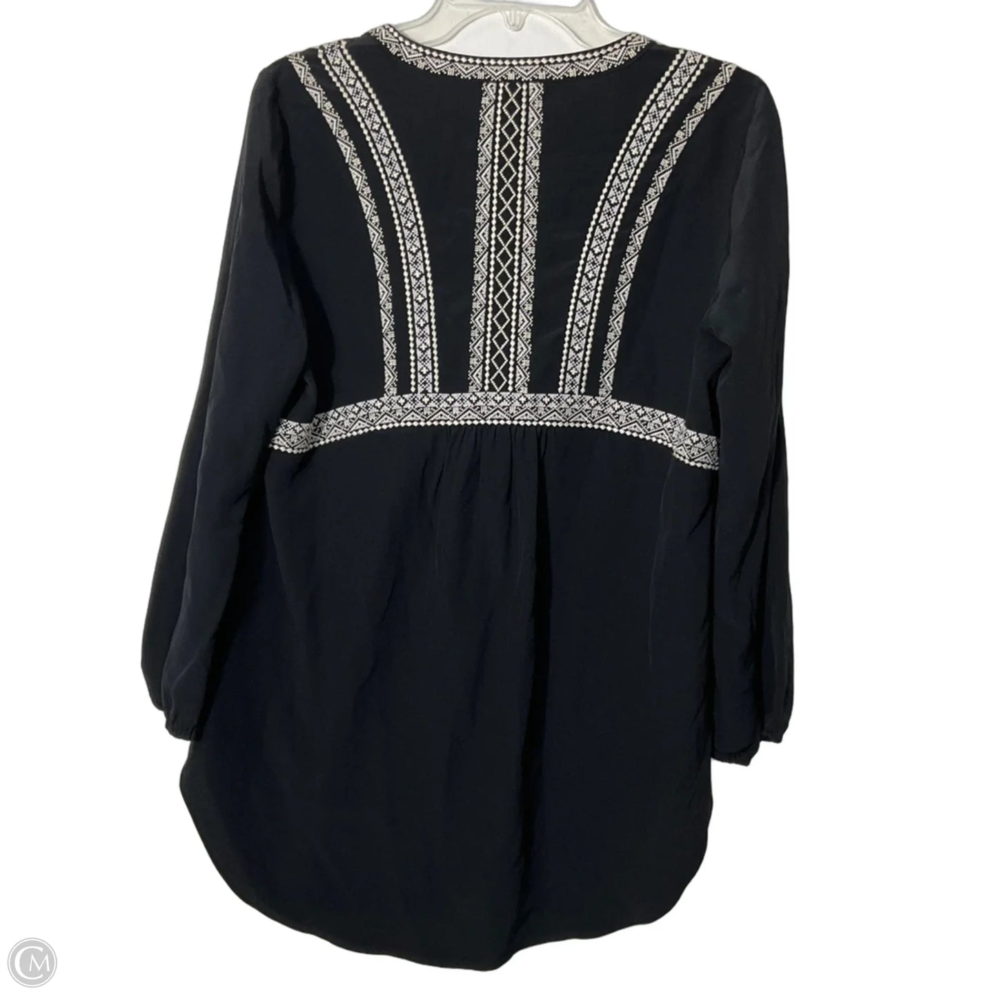 Top Long Sleeve By Veronica Beard In Black, Size: M