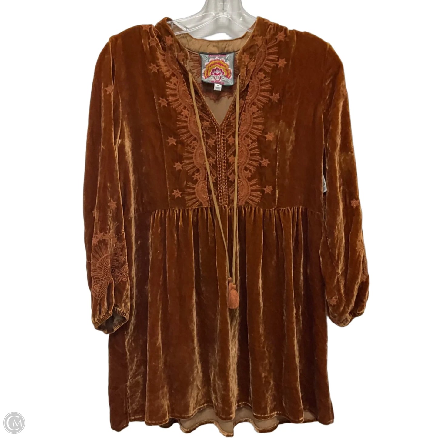 Dress Casual Short By Johnny Was In Brown, Size: Xs