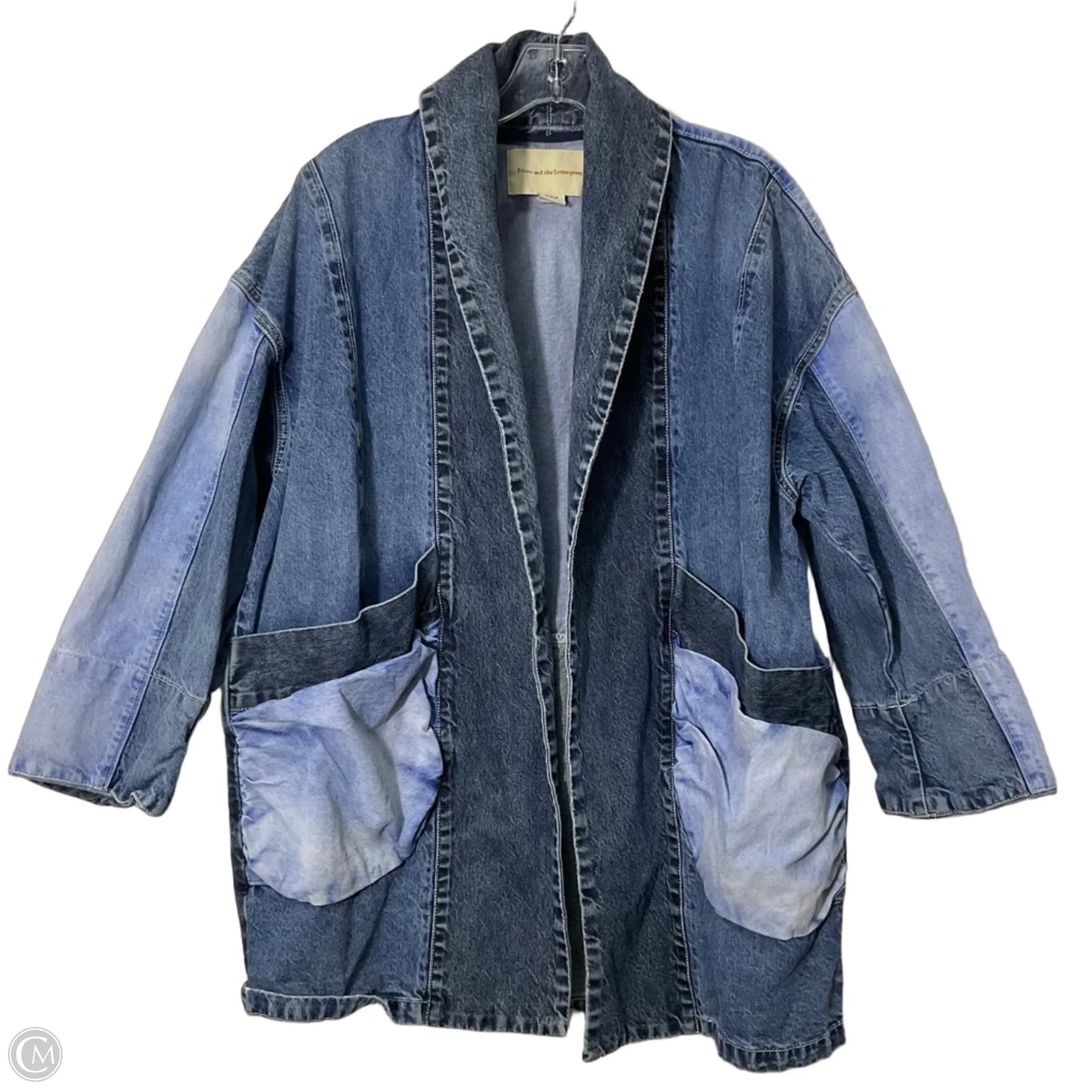 Jacket Denim By Pilcro In Blue Denim, Size: Xs