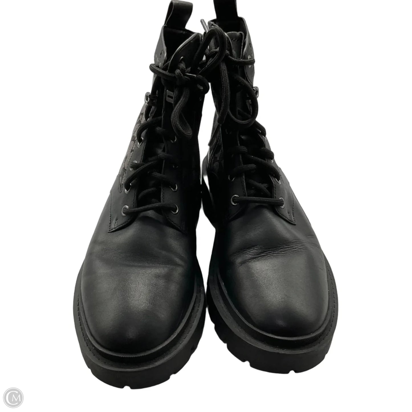 Boots Designer By Coach In Black, Size: 8