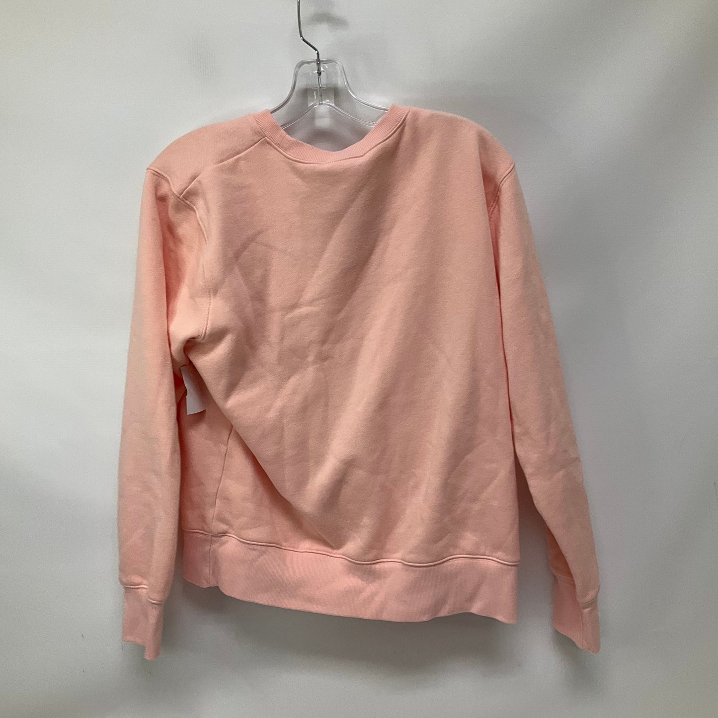 Athletic Sweatshirt Crewneck By New Balance In Pink, Size: L