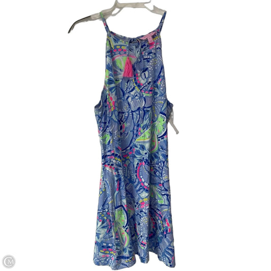 Dress Designer By Lilly Pulitzer In Blue, Size: Xl