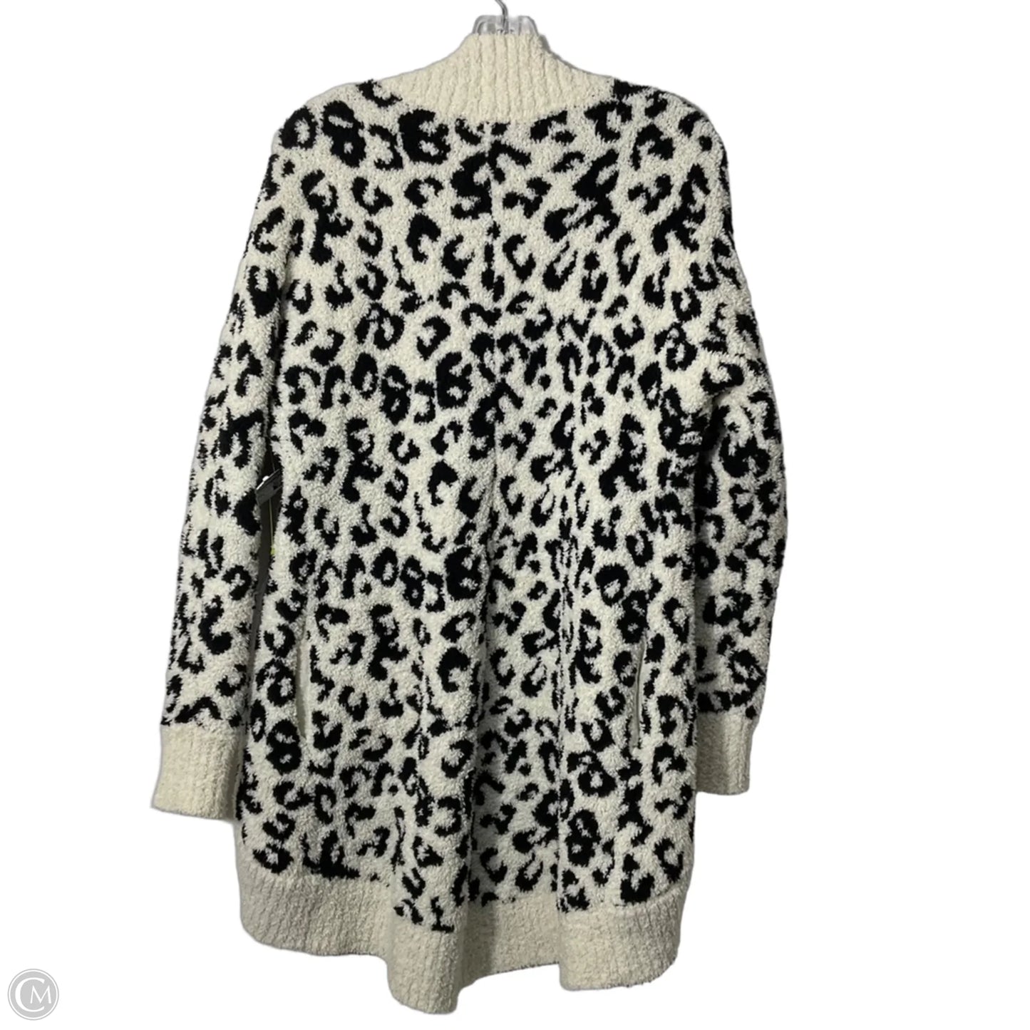 Sweater Cardigan Designer By Ugg In Animal Print, Size: L