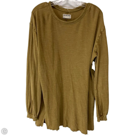 Top Long Sleeve By We The Free In Brown, Size: L