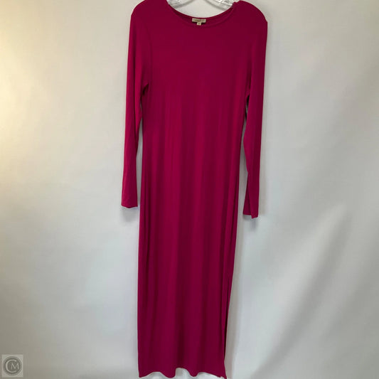 Dress Casual Maxi By Bordeaux In Polkadot Pattern, Size: M