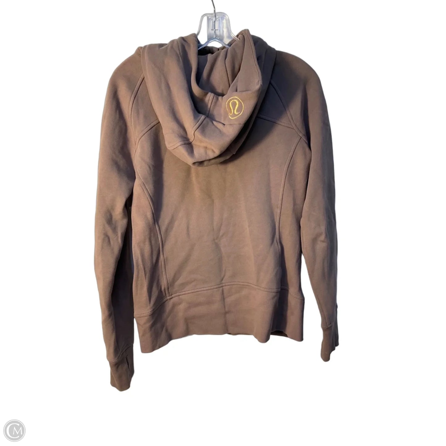 Athletic Jacket By Lululemon In Brown, Size: 8