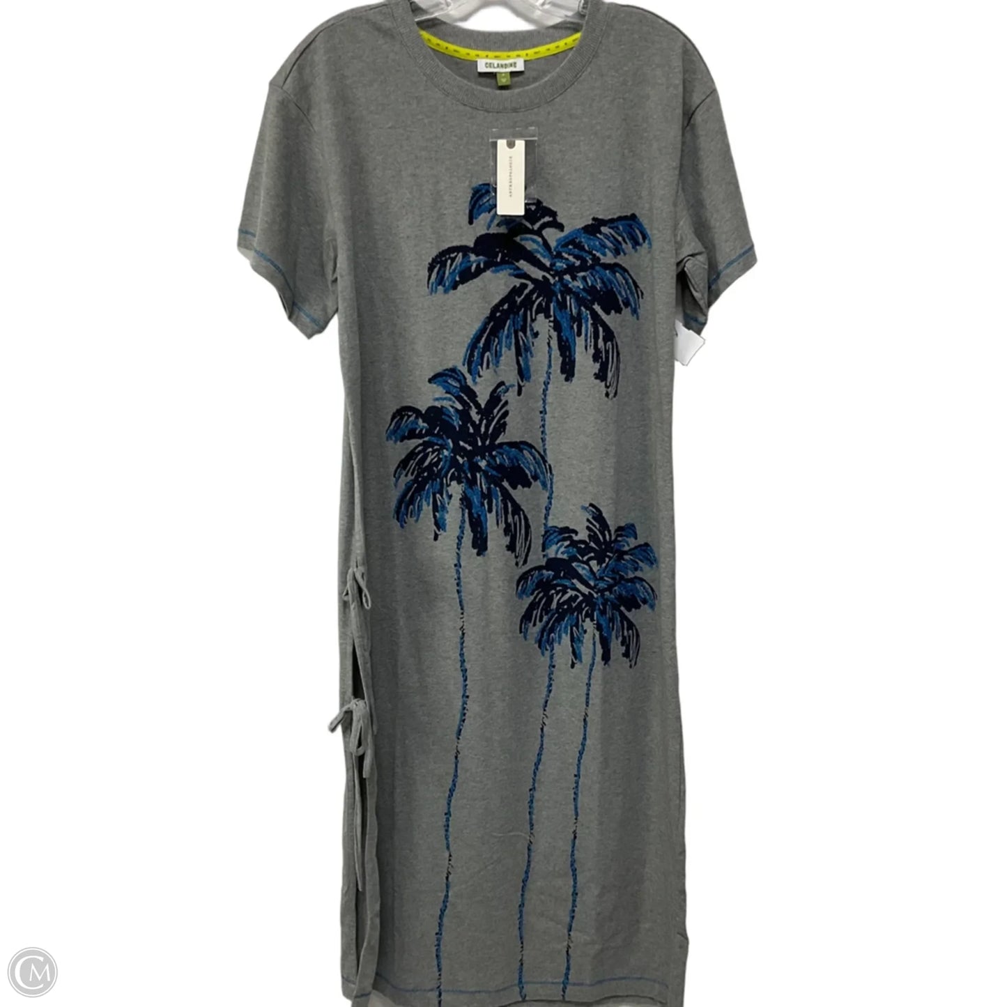 Dress Casual Midi By Cma In Grey, Size: M