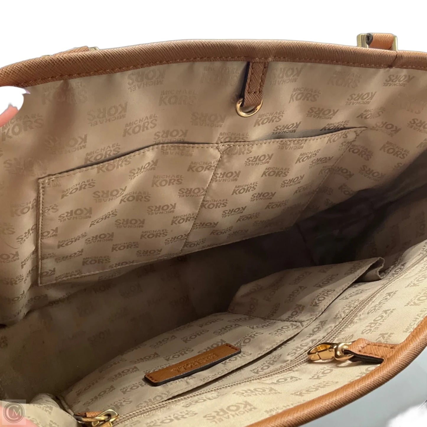 Handbag Designer By Michael Kors, Size: Medium