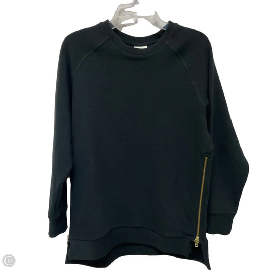 Athletic Sweatshirt Crewneck By Varley In Black, Size: M