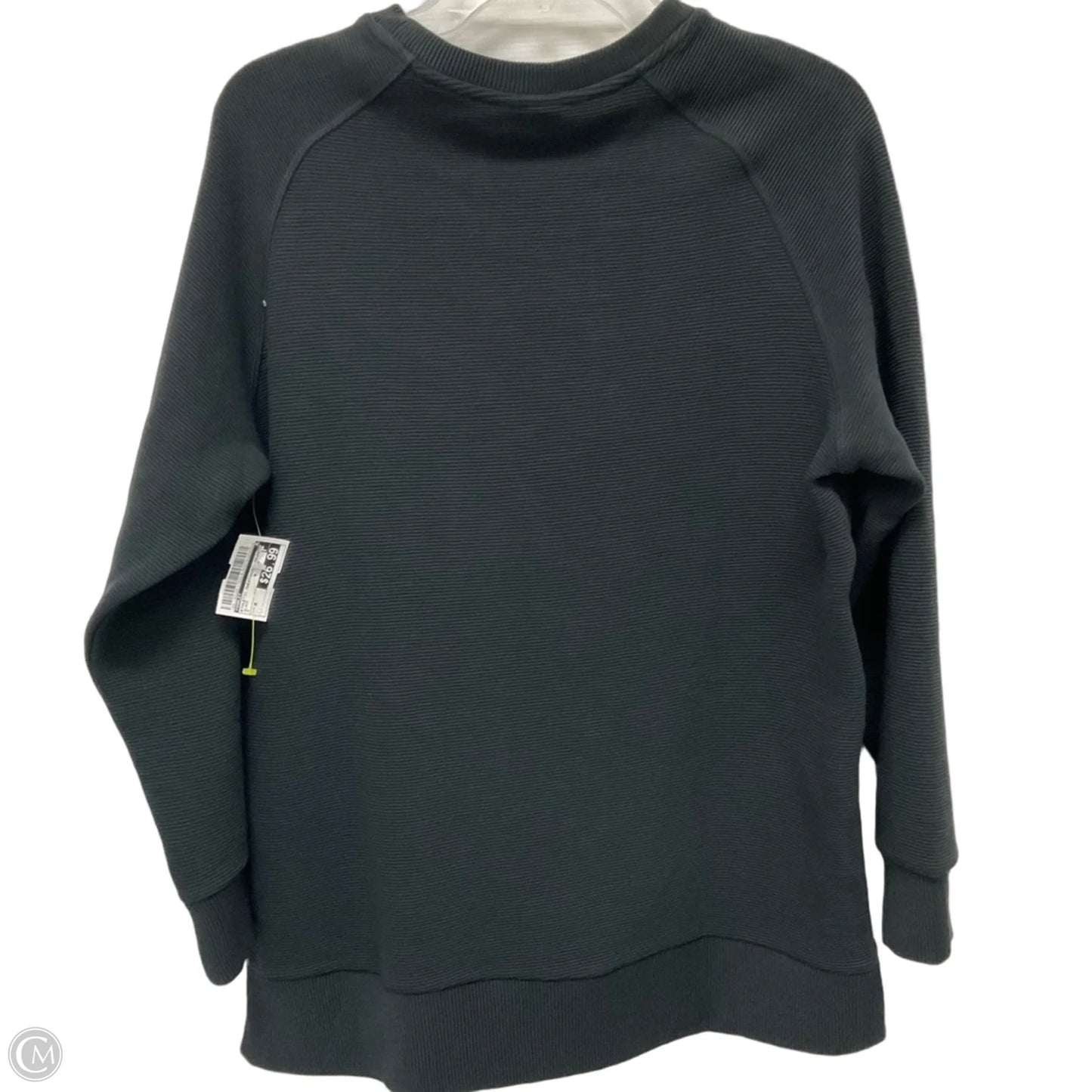 Athletic Sweatshirt Crewneck By Varley In Black, Size: M