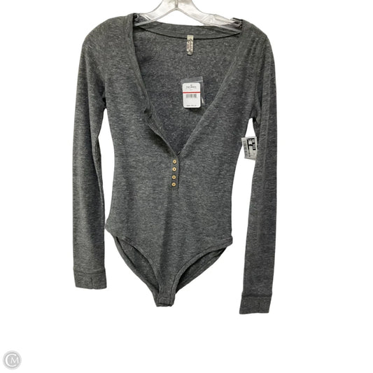 Top Long Sleeve By Free People In Grey, Size: Xs
