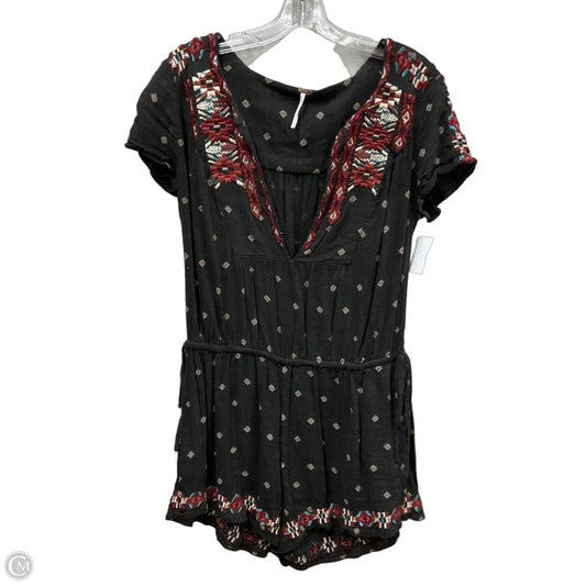 Dress Casual Short By Free People In Black & Red, Size: S