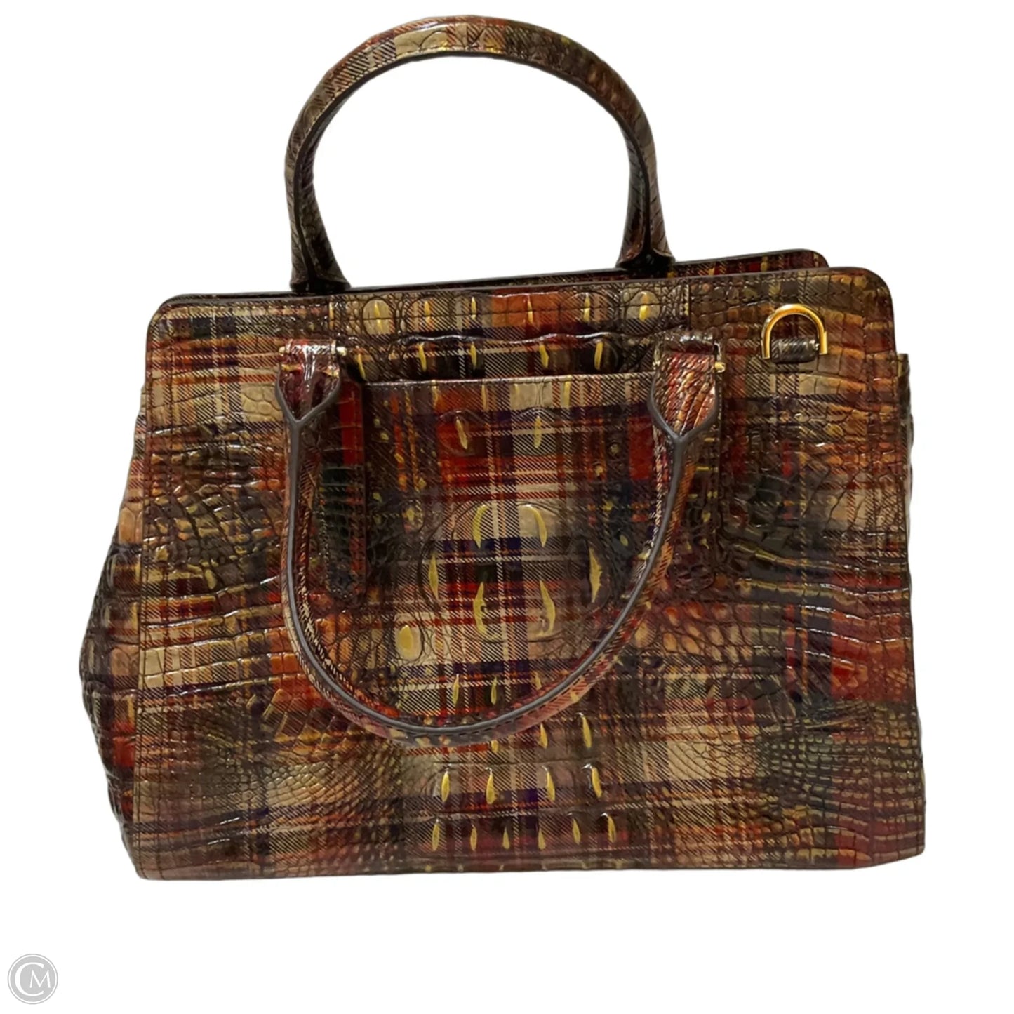 Handbag Designer By Brahmin, Size: Medium