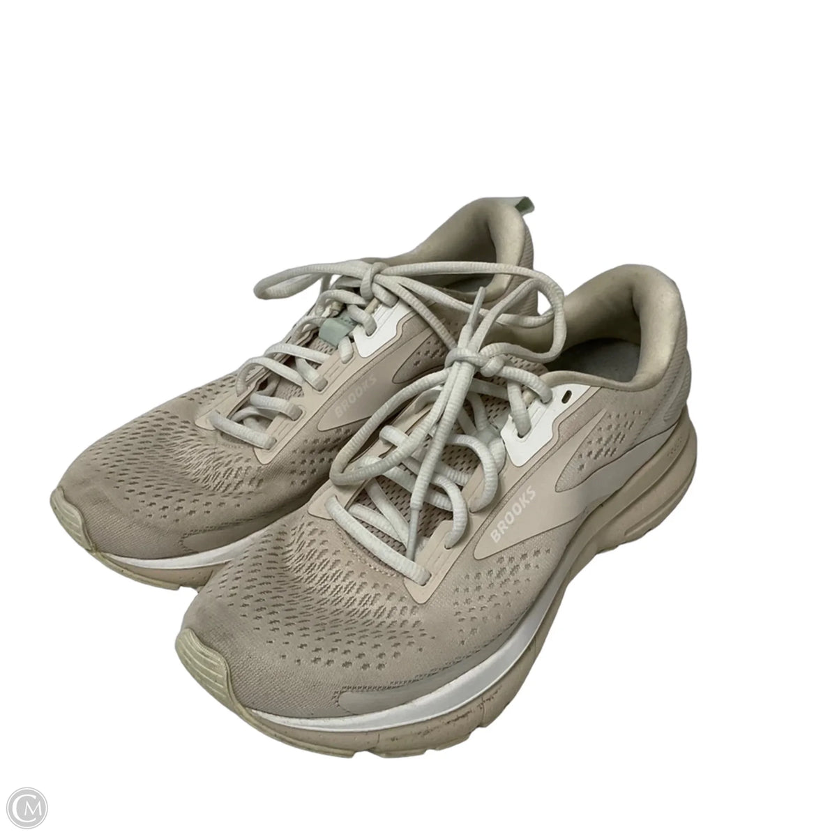 Shoes Athletic By Brooks In Beige, Size: 8