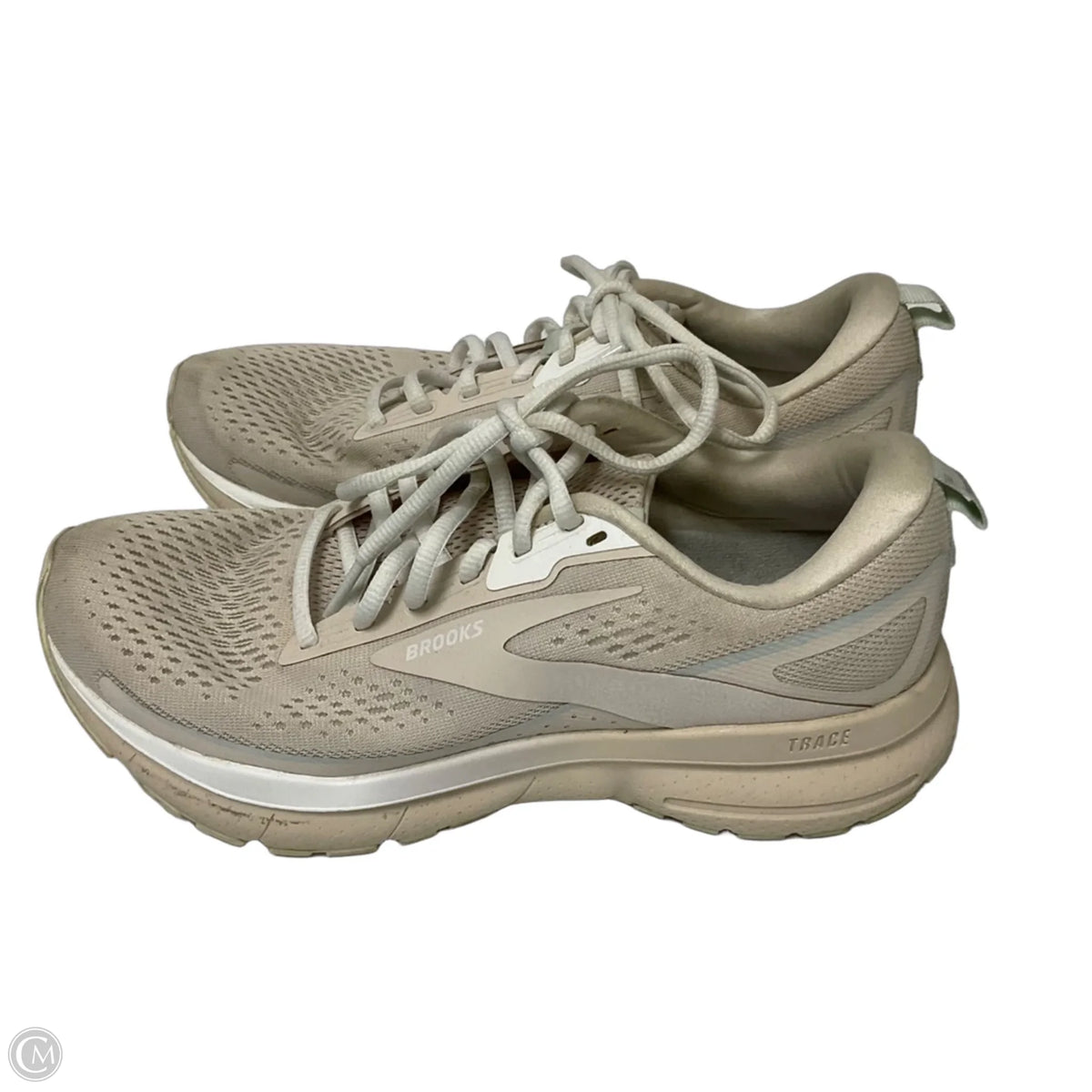Shoes Athletic By Brooks In Beige, Size: 8