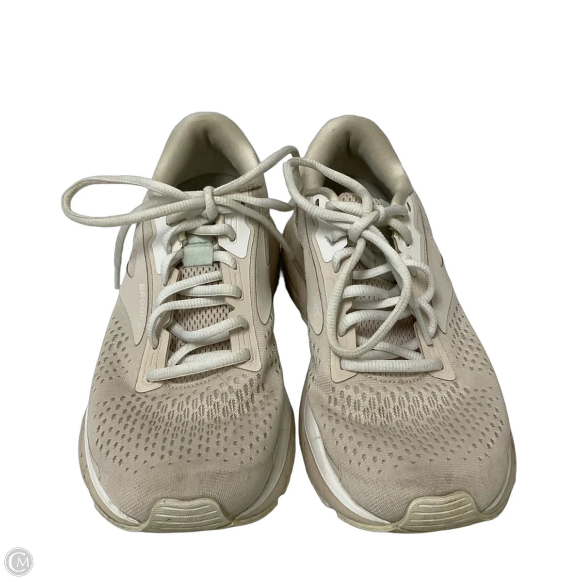 Shoes Athletic By Brooks In Beige, Size: 8