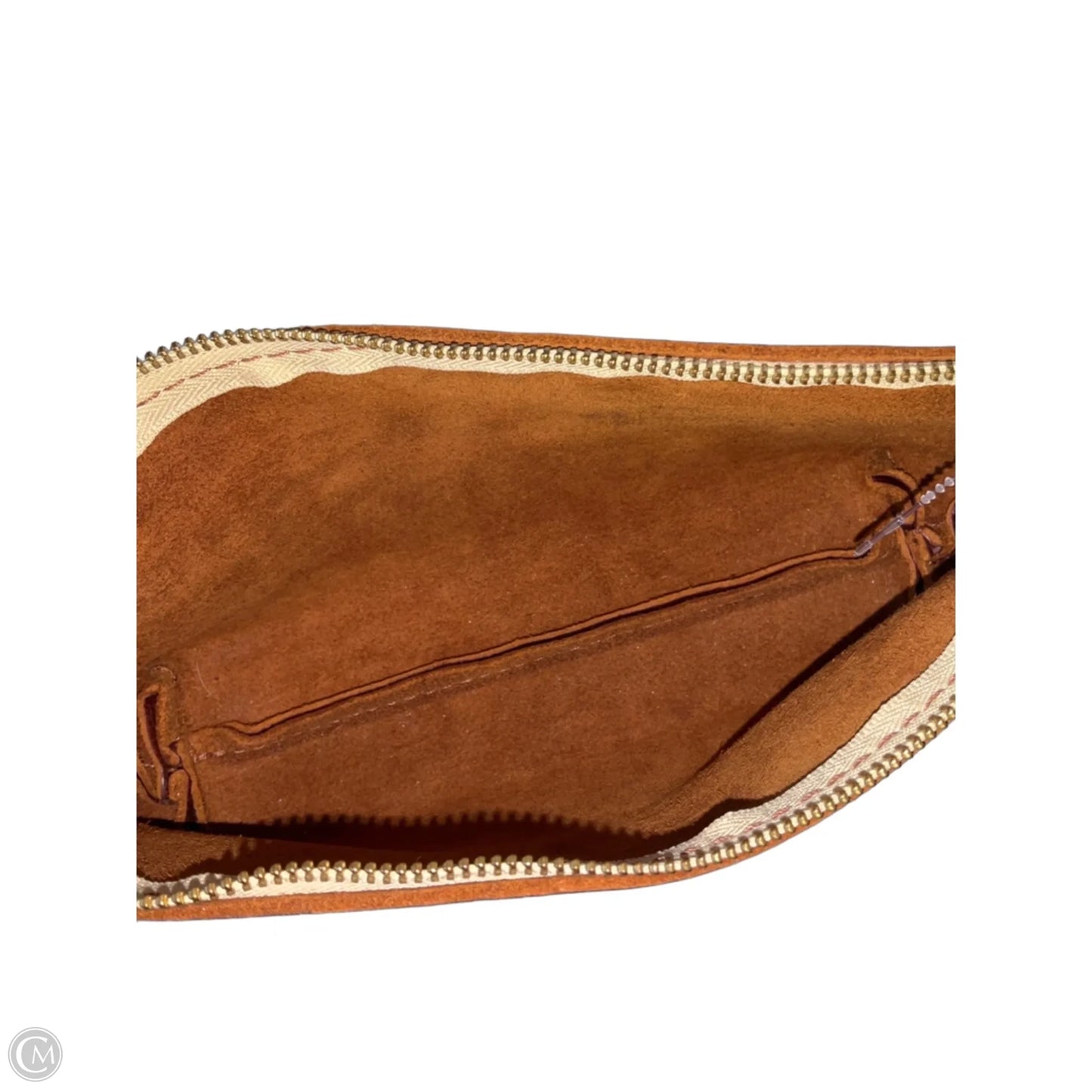Makeup Bag Leather By Portland Leather, Size: Medium