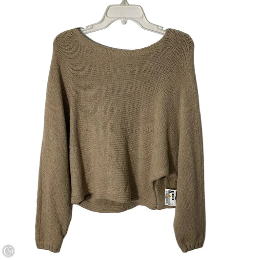 Sweater By Abercrombie And Fitch In Tan, Size: S