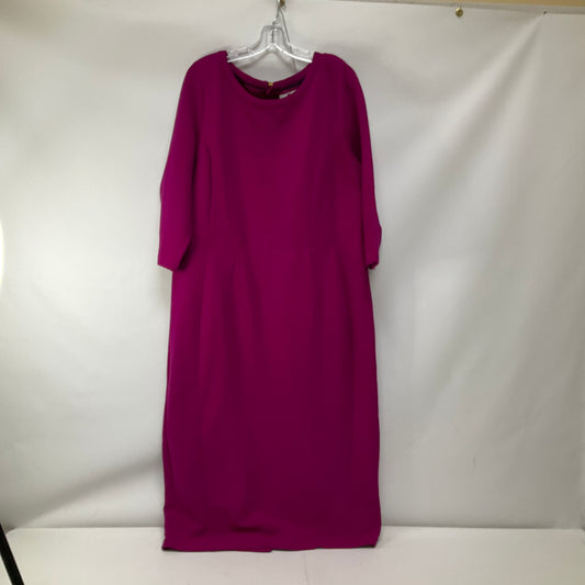 Dress Casual Maxi By Boden In Purple, Size: 18