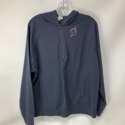 Athletic Sweatshirt Hoodie By Cmb In Blue, Size: M