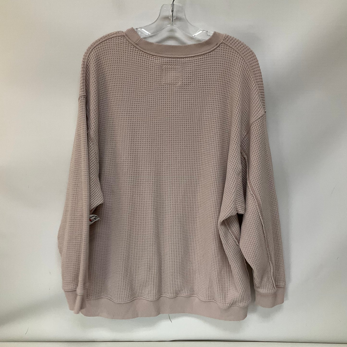 Top Long Sleeve By Aerie In Pink, Size: Xl