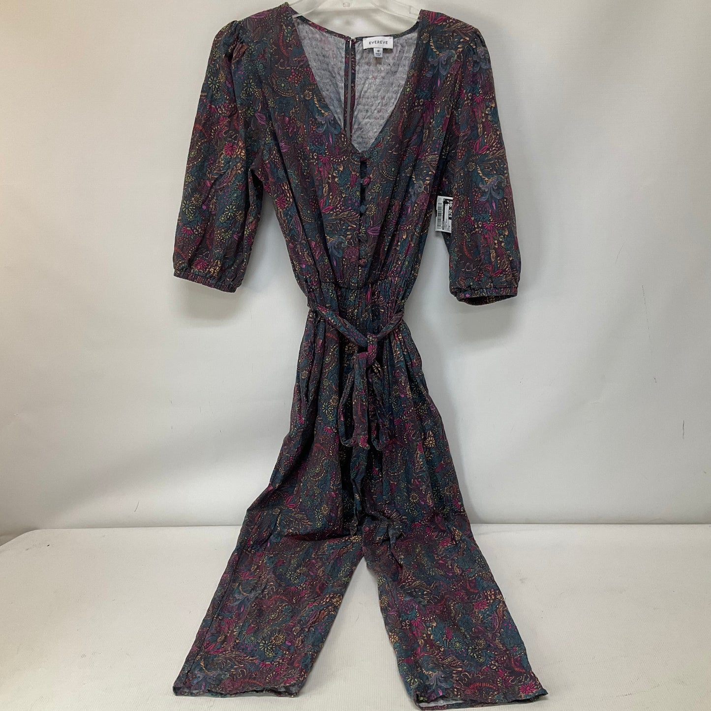 Floral Print Jumpsuit Evereve, Size M