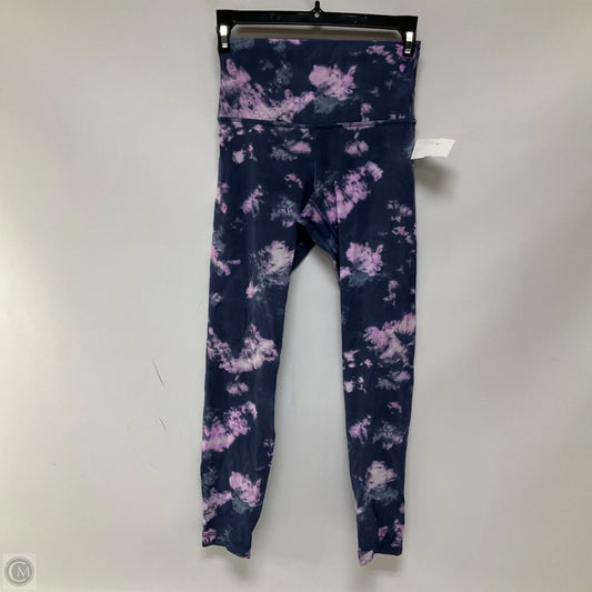 Athletic Leggings By Lululemon In Multi-colored, Size: 4