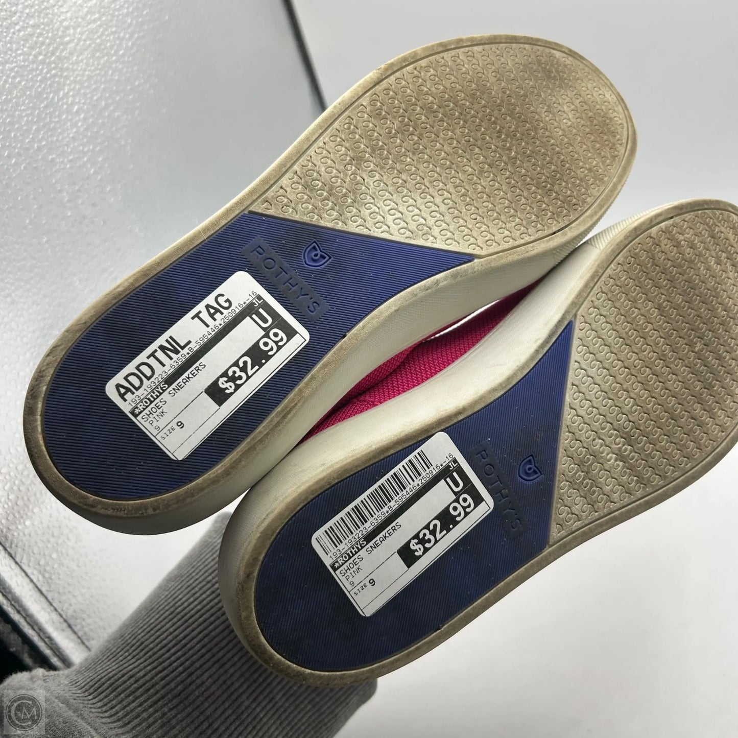 Shoes Sneakers By Rothys In Pink, Size: 9