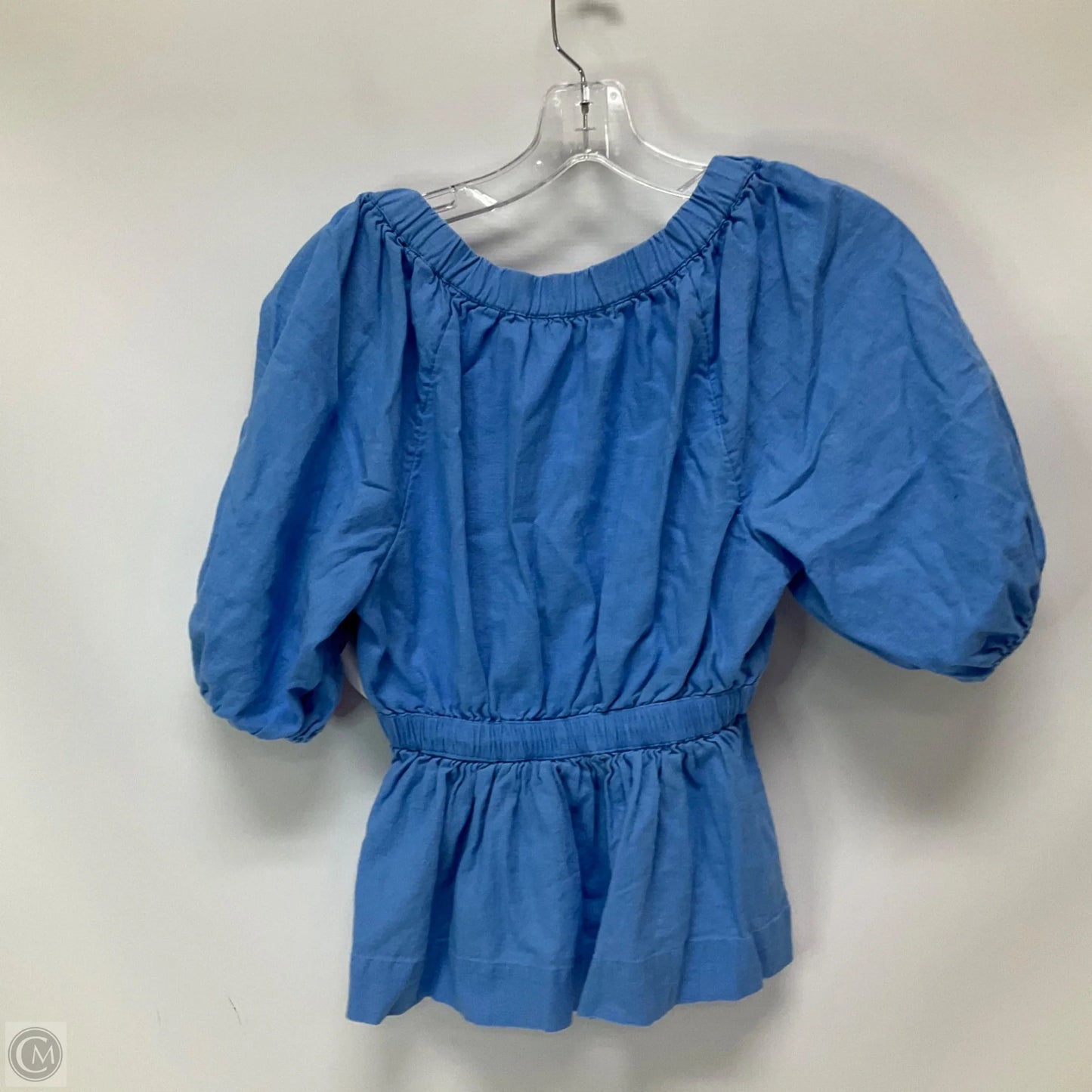 Top Short Sleeve By Abercrombie And Fitch In Blue, Size: S