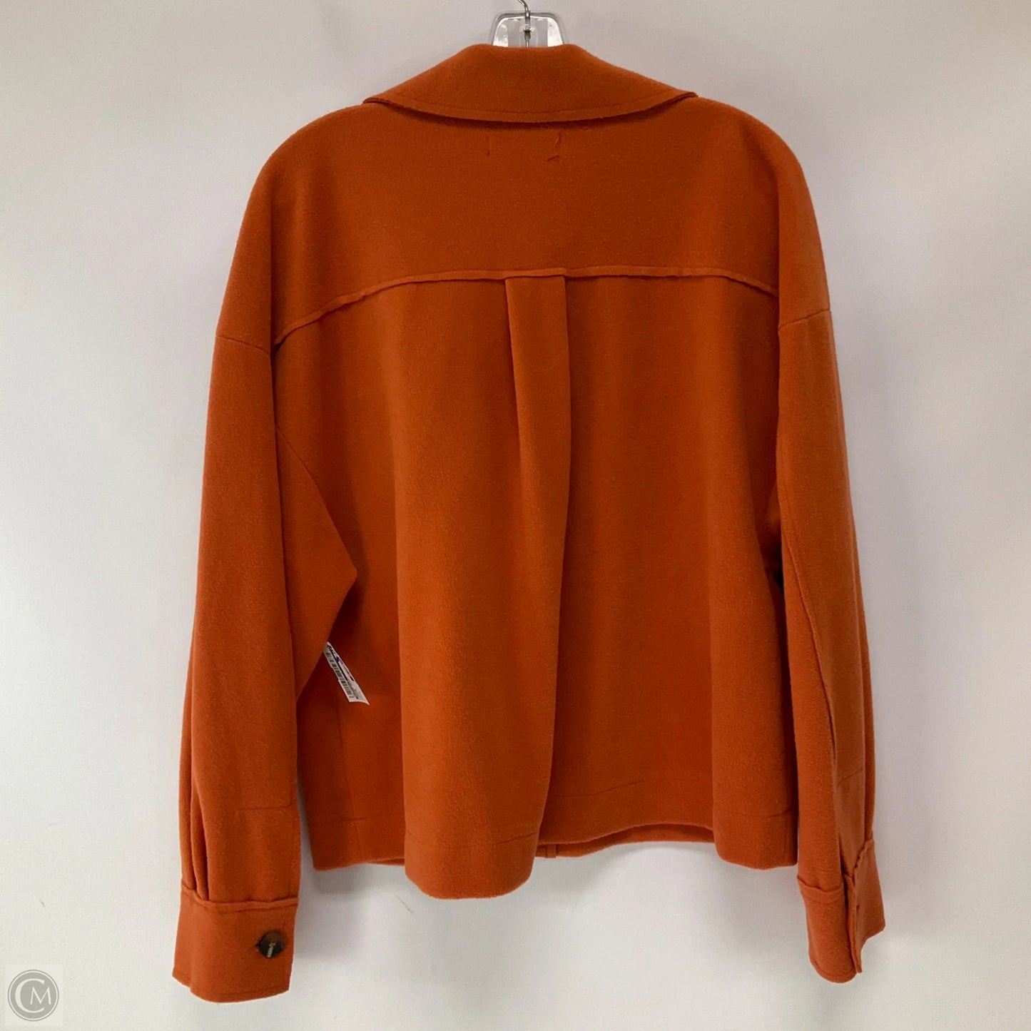 Jacket Shirt By Bagatelle In Orange, Size: M