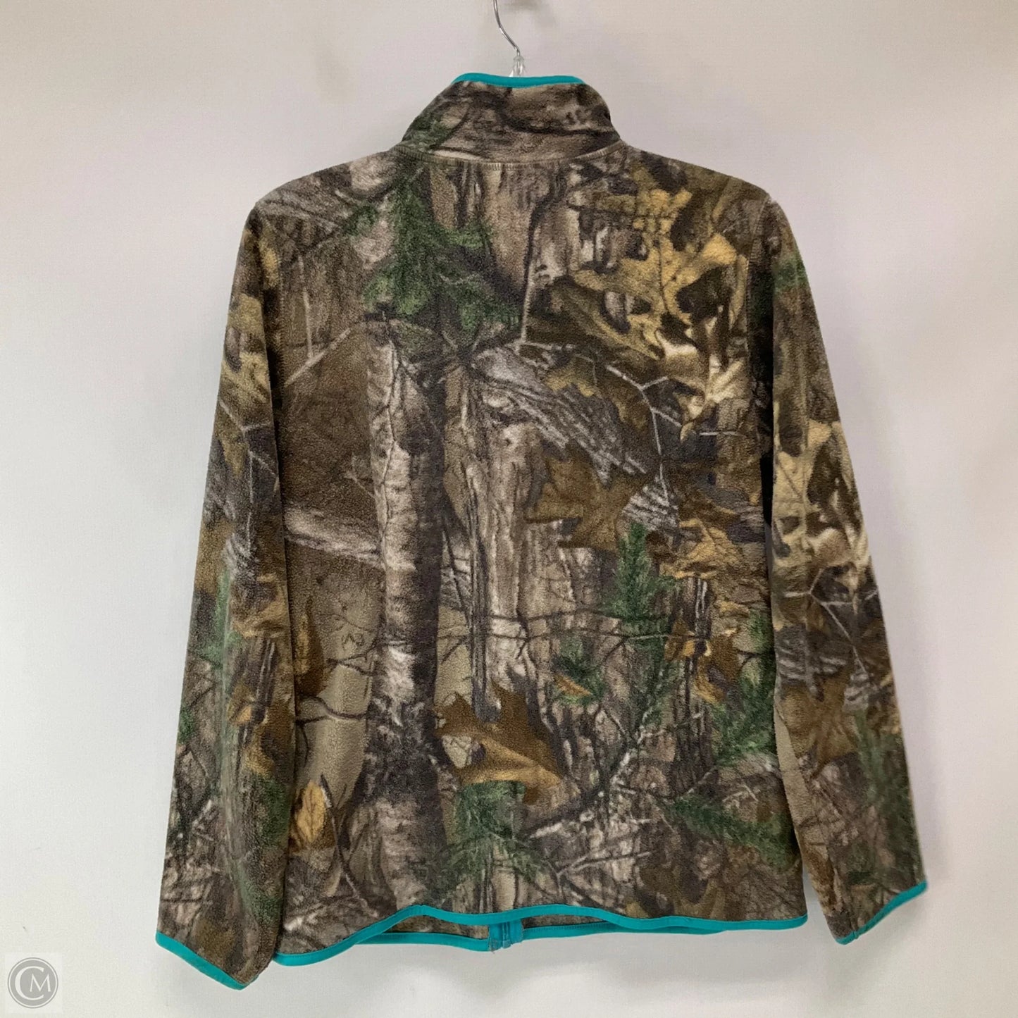 Jacket Fleece By Realtree In Camouflage Print, Size: M