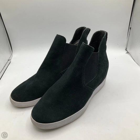 Shoes Sneakers By Sorel In Black, Size: 10