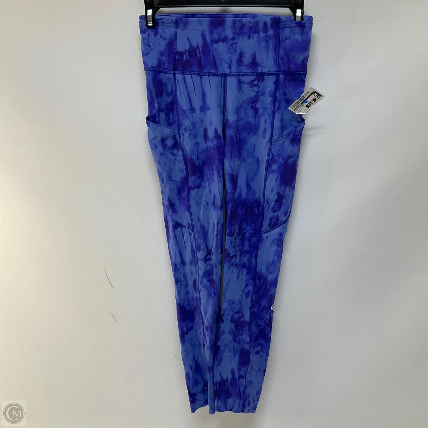 Athletic Leggings By Lululemon In Tie Dye Print, Size: 4