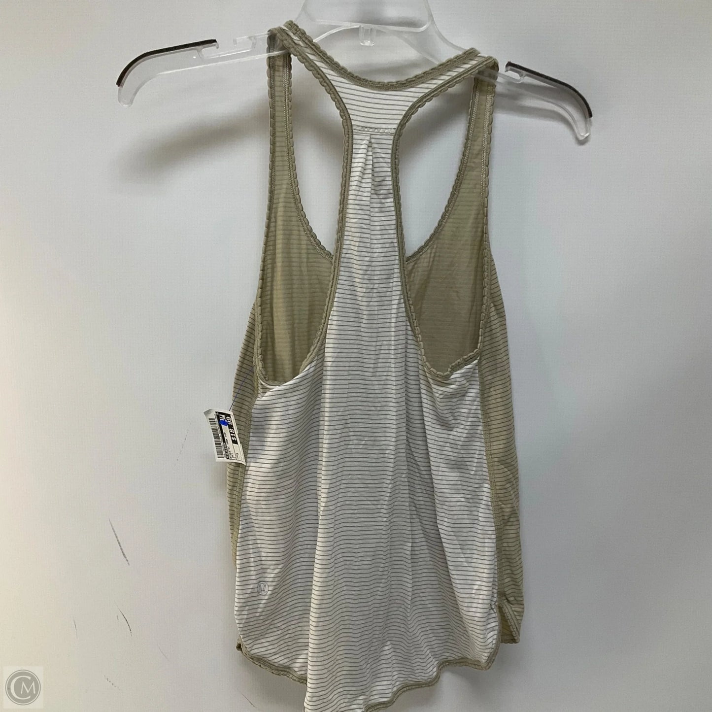 Athletic Tank Top By Lululemon In Grey, Size: S