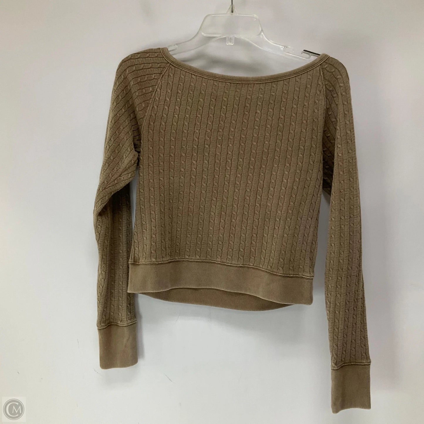 Top Long Sleeve By We The Free In Brown, Size: S