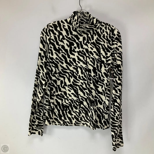 Top Long Sleeve By Maeve In Animal Print, Size: M