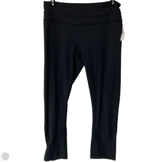 Athletic Capris By Lululemon In Black, Size: 6