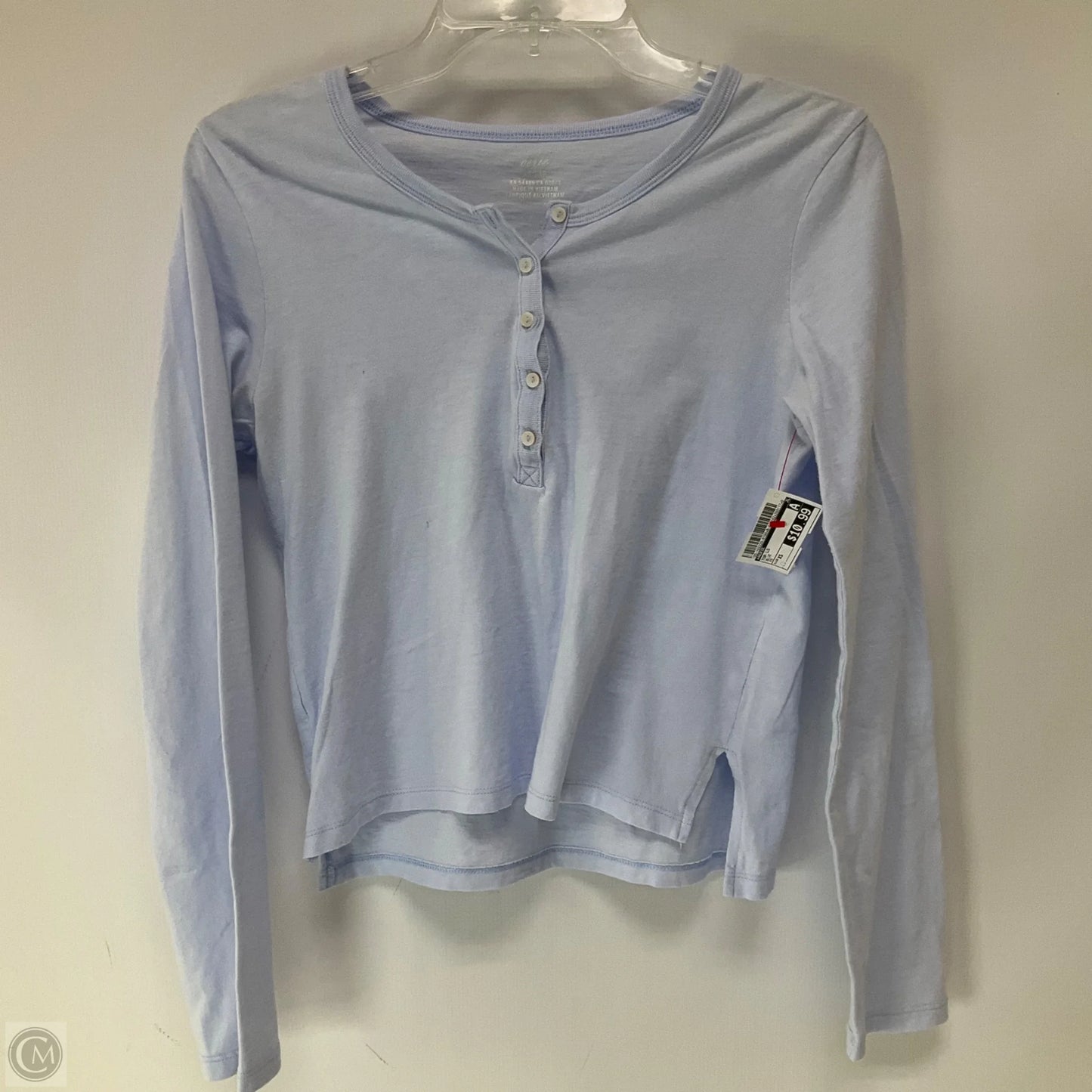 Top Long Sleeve By Aerie In Blue, Size: Xs